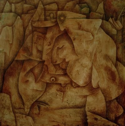 Betoverd-versteend door Paul Klee